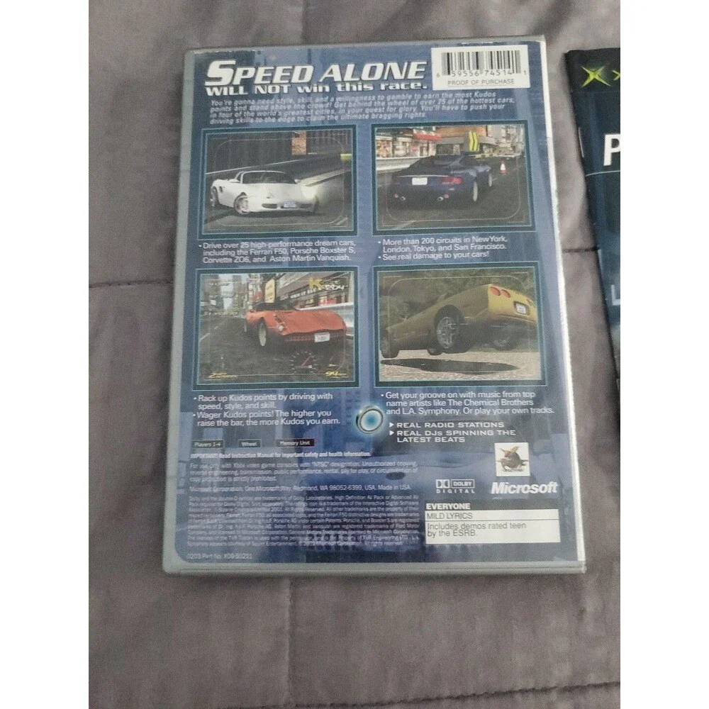 Project Gotham Racing (Xbox 2001) CIB